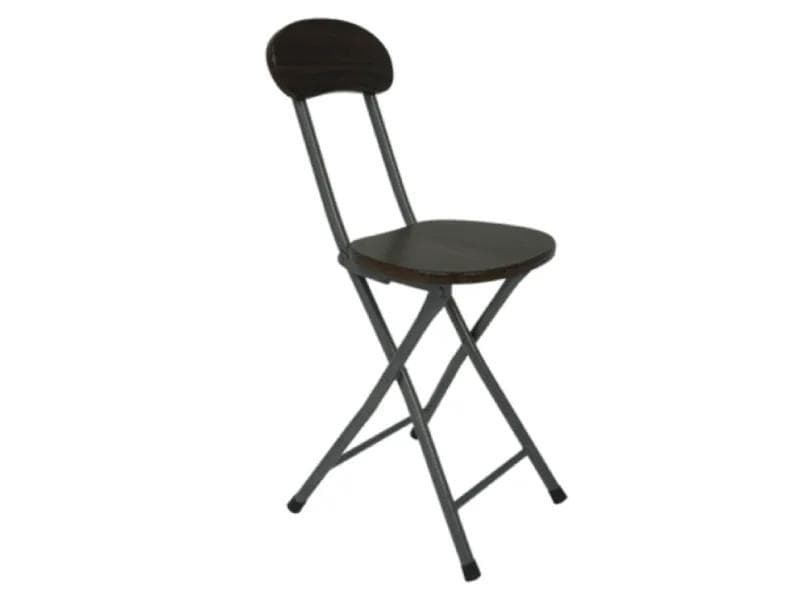 BROWN FOLDING CHAIR